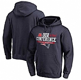 Men's New England Patriots Pro Line by Fanatics Branded 2016 AFC Conference Champions Big & Tall Our Conference Pullover Hoodie Navy FengYun,baseball caps,new era cap wholesale,wholesale hats